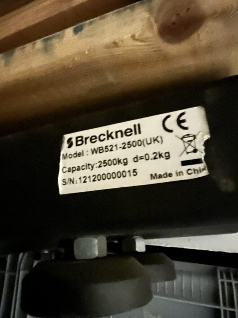 brecknell WB521-2500 scales