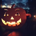 Halloween Pumpkin tea lights